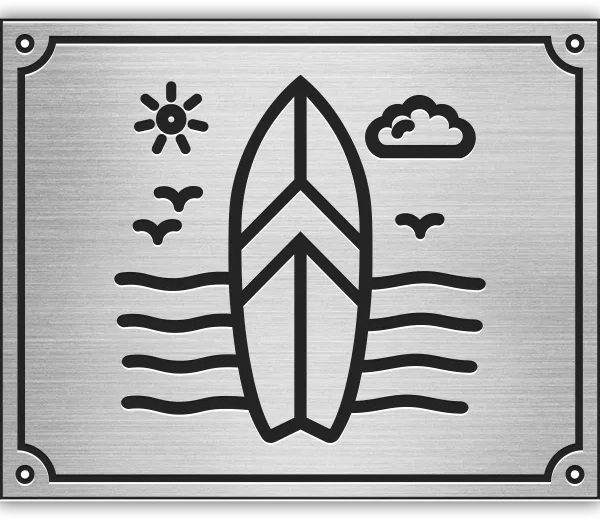 Табличка с гравировкой - ГТ-004
